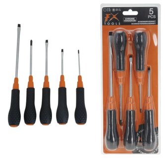 Šroubováky Crv 5 ks plochý+PH