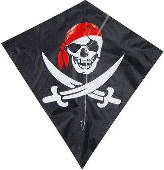 Drak létající PIRÁT 82x88cm