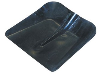 Lopata uhelka ocel velká  35x35 cm, bez násady