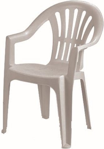 Křeslo Kona bílé 82 cm