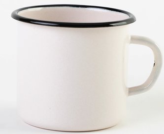 Hrnek smalt 250 ml perlový