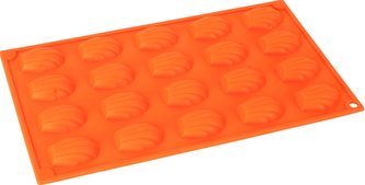 Forma na 20 ks pracen silikon oranžová
