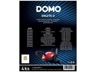 Sáčky do vysavače DOMO DO42TS-2 4ks Sáčky do vysavače DOMO DO42TS-2 4ks