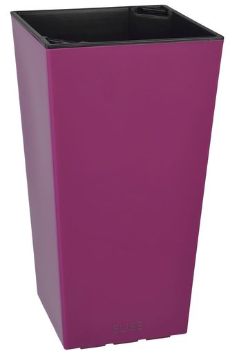 Květináč okrasný 15 cm fialový Elise matt
