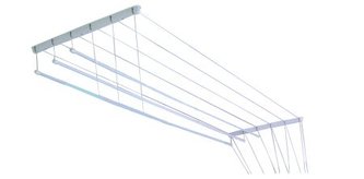 Sušák Ideál 160 cm stropní 6 tyčí