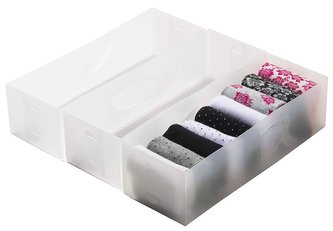 Organizér 3 ks 30x10,5x8 cm plast Compactor
