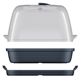 Sadbovač RESPANA TABLE GREENHOUSE 25,7x19,6x18,5 cm antracit pl