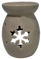 Aromalampa se sněhovou vločkou