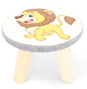 Taburet LEV nízký 28x18 cm dřevo