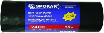 Pytel na odpadky 240l/10ks silné