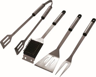 Náčiní grilovací 4 ks nerez