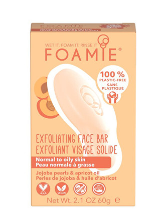 Foamie Čisticí pleťové mýdlo s exfoliačním efektem (Exfoliating Cleansing Face Bar) 60 g woman
