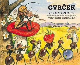 Knížka Cvrček a mravenci 23x19x1cm