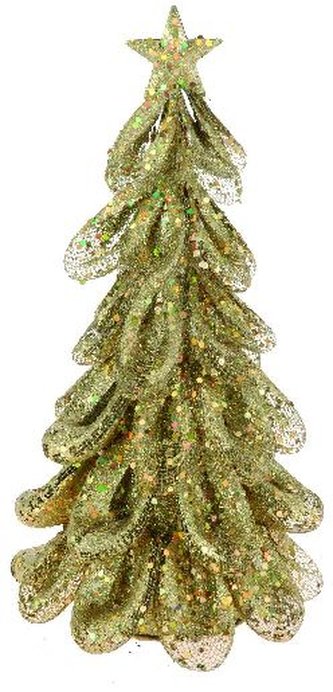 Stromeček zlatý 32 cm