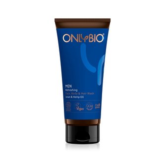Gel sprchový pánský OnlyBio na tělo, vlasy i obličej 200 ml