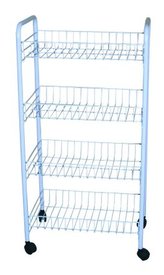 Regál 4 koše pojízdný