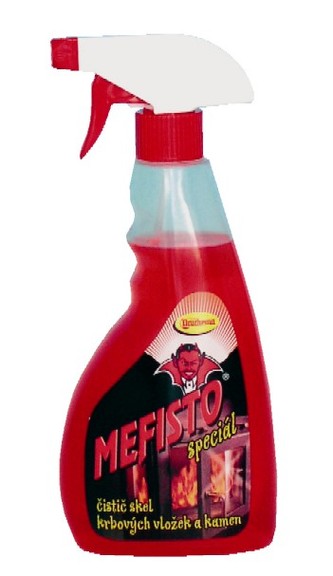Čistič Mefisto na krbová skla a grily 500 ml