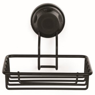 Mýdlenka 13,2x13,2x10 cm chrom/plast s přísavkou Compactor