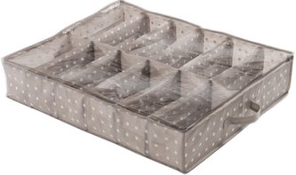 Organizér na 12 párů bot 70x60x15 cm Compactor
