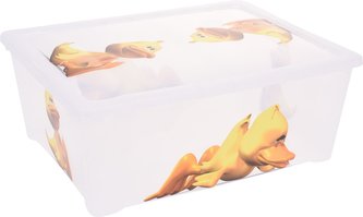 Box úložný 17 l/42x35x15 cm s víkem