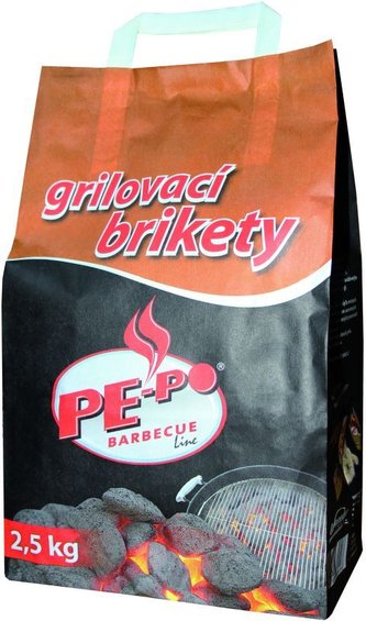 Brikety grilovací 2,5kg