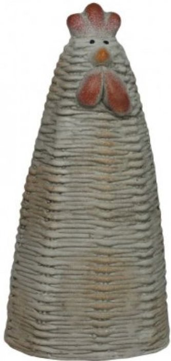 Dekorace slepička keramická vysoká 17cm