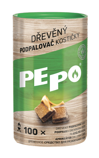 Podpalovač kostičky 100 ks PE-PO