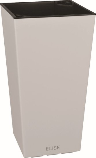 Květináč okrasný 15 cm bílý Elise matt