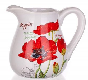 Džbán 880 ml Red Poppy