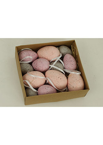 Dekorace závěsná vajíčka v krabičce