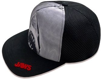 Čepice - kšiltovka snapback Jaws|Čelisti: Celopotisk (nastavitelná)