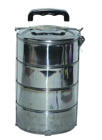 Jídlonosič 16 cm 4 dílný nerez