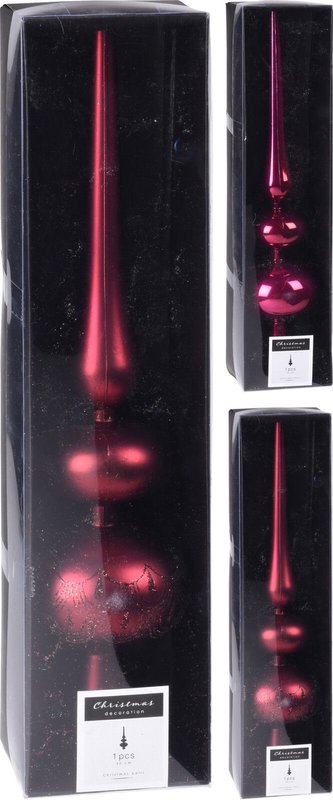 Špice vánoční 30 cm bordó