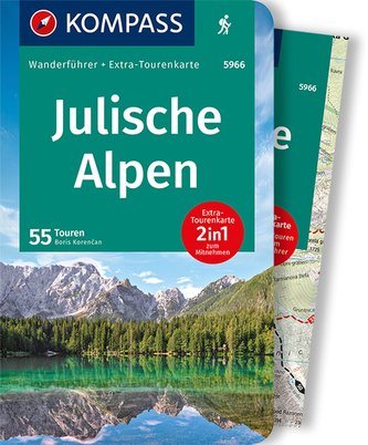 KOMPASS Wanderführer Julische Alpen 1:50.000