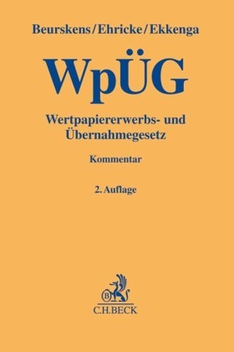 Wertpapiererwerbs- und Übernahmegesetz Wertpapiererwerbs- und Übernahmegesetz