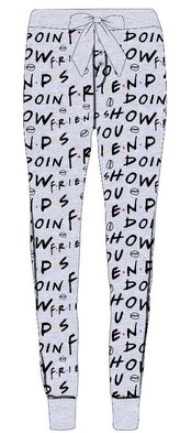 DOMÁCÍ KALHOTY FRIENDS (dospělé velikosti) - velikost XL