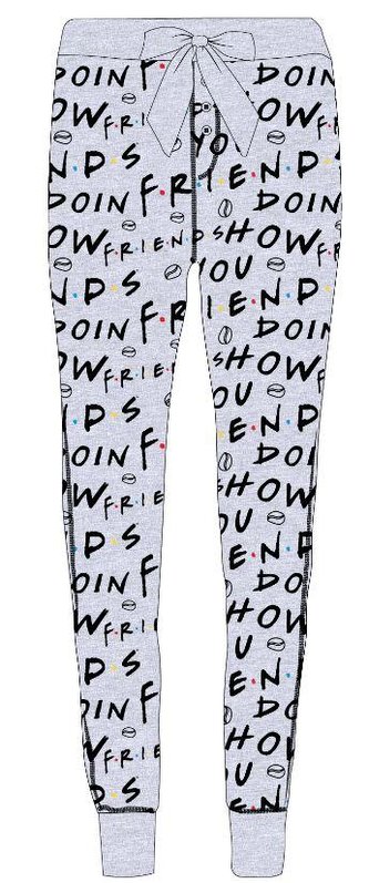 DOMÁCÍ KALHOTY FRIENDS (dospělé velikosti) - velikost XL