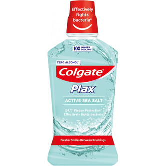 Colgate Plax ústní voda Active sea salt 500 ml