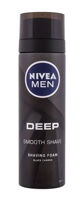Nivea Men Deep Pěna na holení Smooth Shave 200 ml pro muže