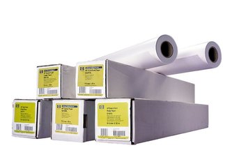HP Coated Paper-594 mm x 45.7 m (23.39 in x 150 ft),  4.5 mil,  90 g/m2, Q1442A