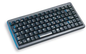 CHERRY klávesnice G84-4100 COMPACT KEYBOARD, USB, EU, černá