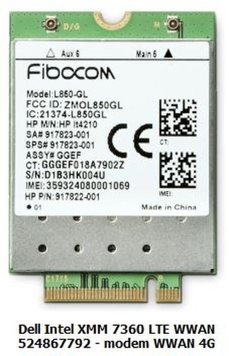 DELL Intel XMM 7360 LTE-Advanced (Kit)