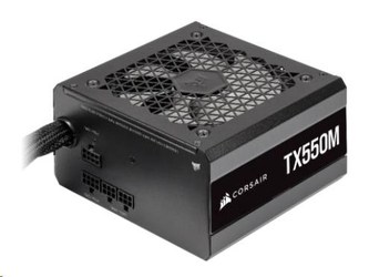 CORSAIR zdroj, TX550M-80 PLUS Gold (ATX, 550W, Modular)