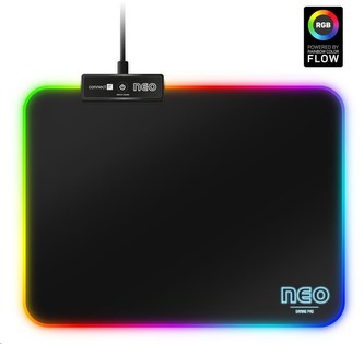 CONNECT IT podsvícená podložka pod myš NEO RGB, vel. S (320 × 245 mm)