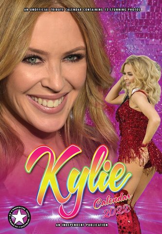 Kalendář 2022: Kylie Minogue (A3 29,7 x 42 cm)