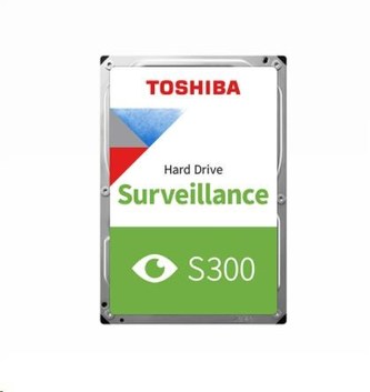 TOSHIBA HDD S300 Surveillance (CMR) 1TB, SATA III, 5400 rpm, 128MB cache, 3,5\", BULK TOSHIBA HDD S300 Surveillance (CMR) 1TB, SATA III, 5400 rpm, 128MB cache, 3,5\", BULK
