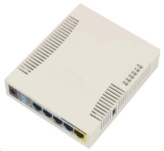 MikroTik RouterBOARD RB951Ui-2HnD, 600MHz CPU, 128MB RAM, 5x LAN, integr. 2.4GHz Wi-Fi, vč. L4 licence MikroTik RouterBOARD RB951Ui-2HnD, 600MHz CPU, 128MB RAM, 5x LAN, integr. 2.4GHz Wi-Fi, vč. L4 licence