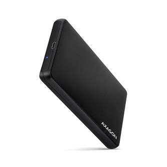 AXAGON EE25-SLC, USB-C 3.2 Gen 1 - SATA 6G 2.5\" SLIDE box, bezšroubkový, černý