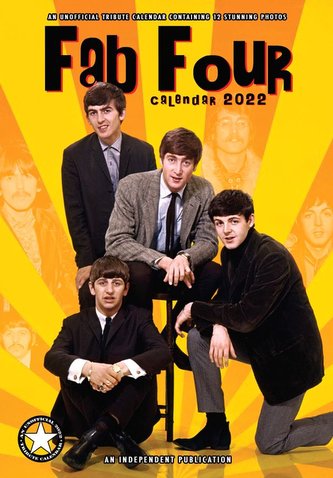 Kalendář 2022: The Beatles (A3 29,7 x 42 cm)