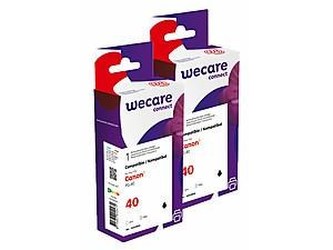 WECARE Armor cartridge pro Canon iP 1600/2200 (PG40), sada černá, 2x22ml